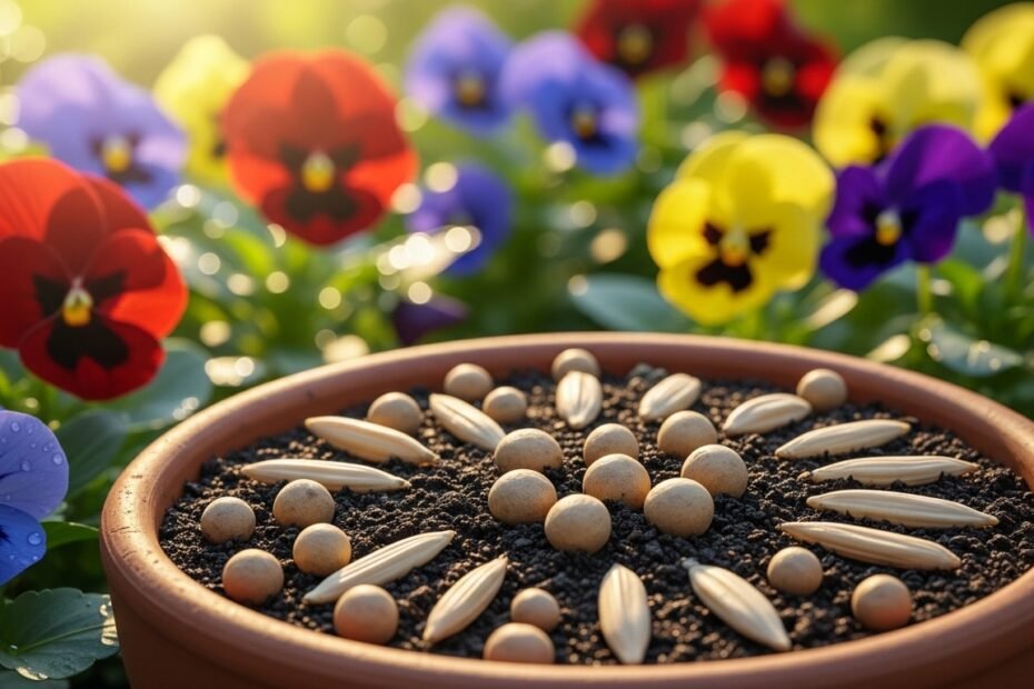 Como plantar sementes de flores