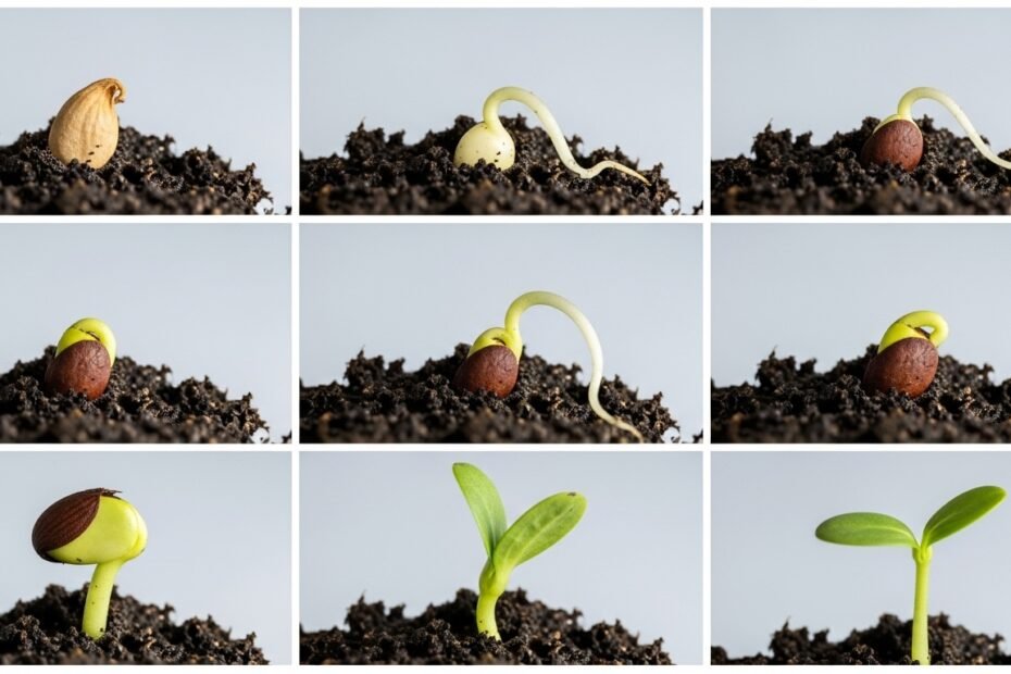 Passo a passo Plantando sementes em casa