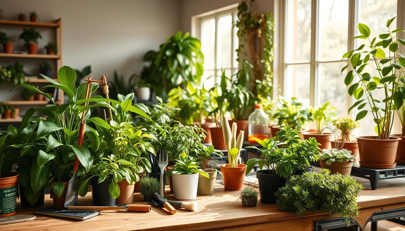 manutenção de plantas