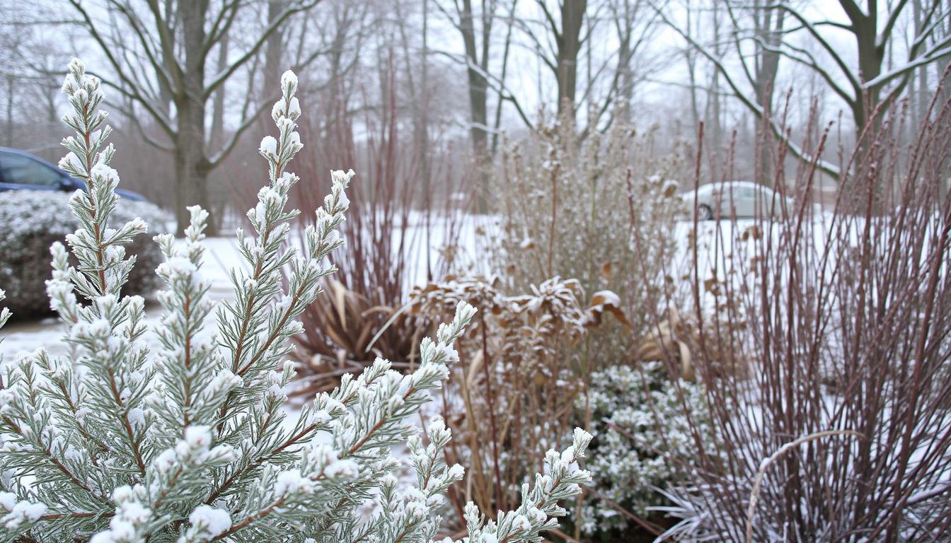 plantas no inverno