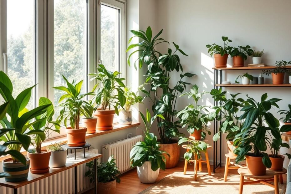 plantinhas em apartament