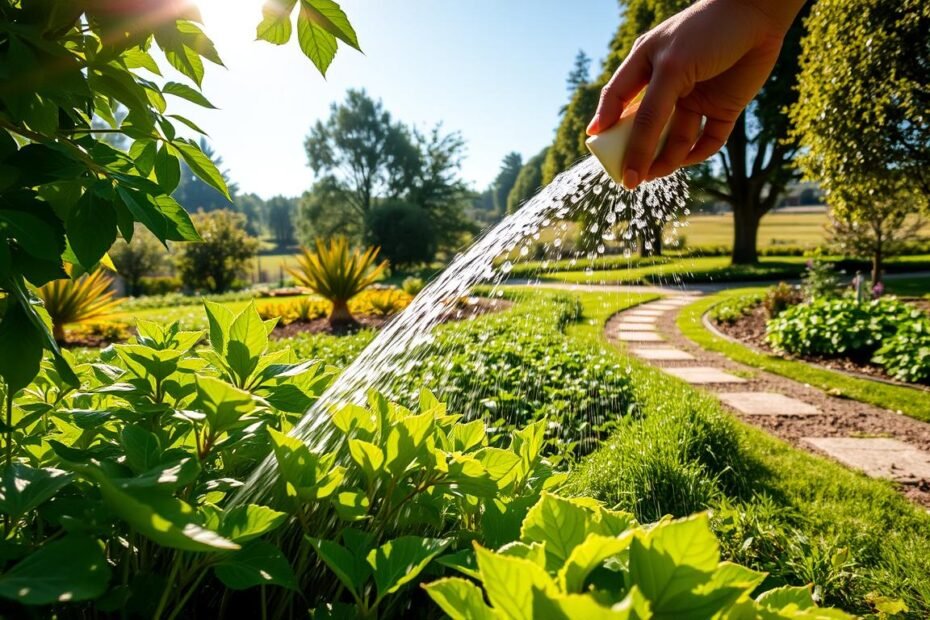 regando corretamente