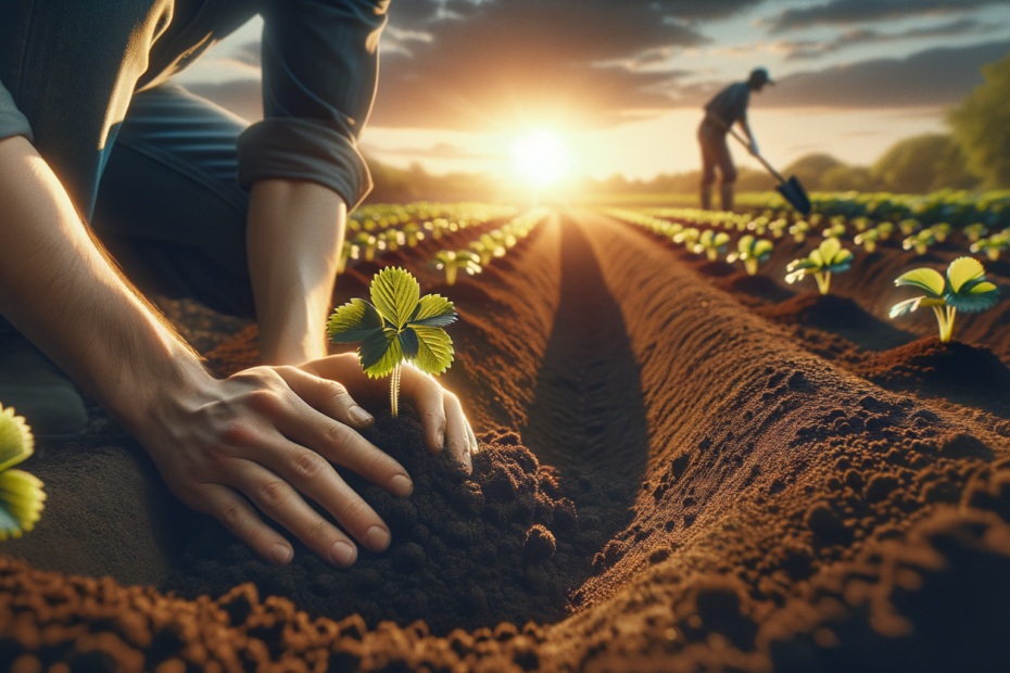 Imagem ilustrativa sobre como plantar morangos